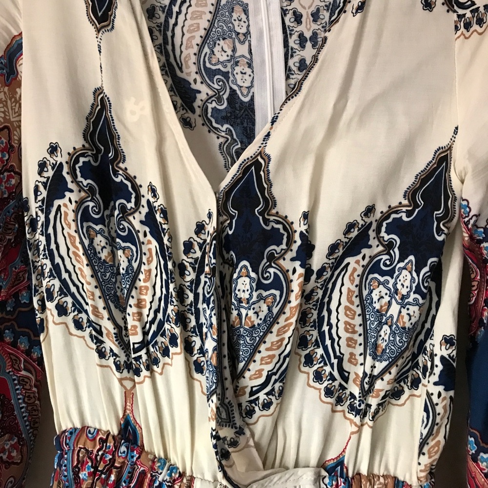 reverse romper jumpsuit - Picture 2 of 5